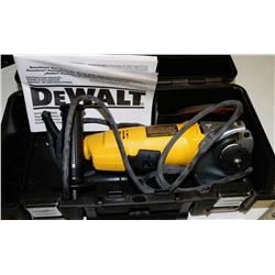 NEW DEWALT DW402 ANGLE GRINDER