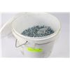 Image 1 : WHITE BUCKET FULL OF NEW SELF-TAPPING