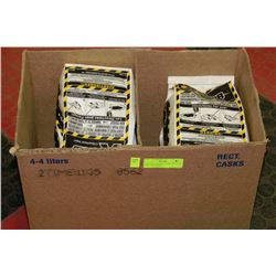 BOX OF 8 PACKS OF GARAGE FLOOR SPILL ABSORBENT