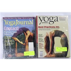 2-BUNDLES OF 5 YOGA JOURNALS