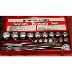21 PIECE 3/4" DRIVE SOCKET SET
