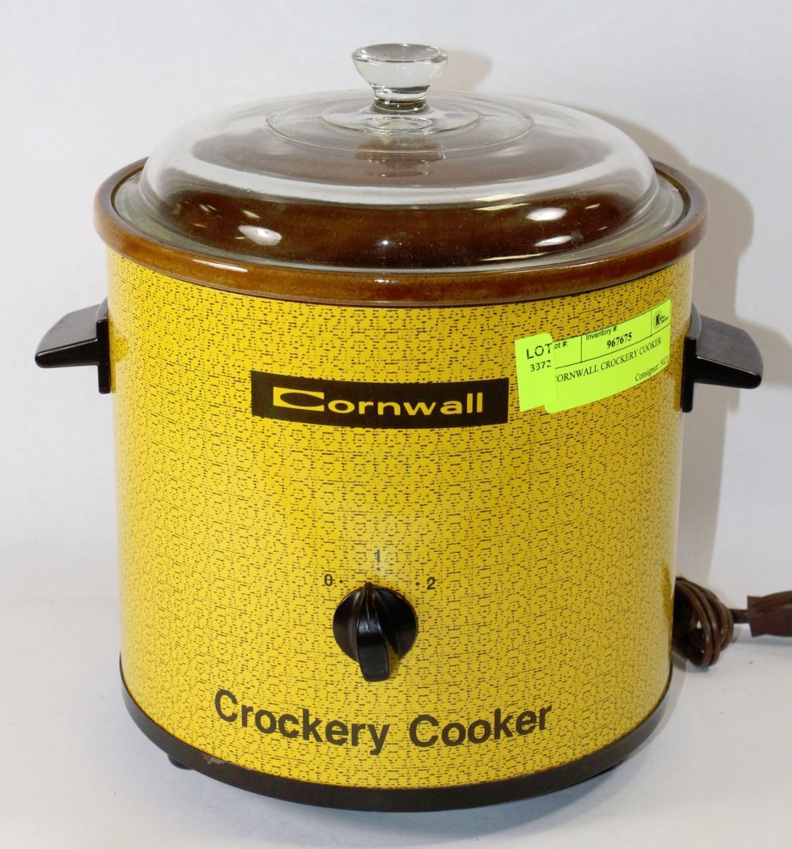 CORNWALL CROCKERY COOKER