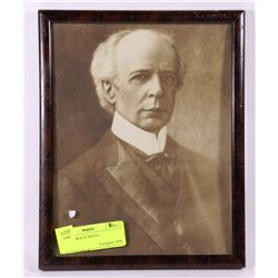 SIR WILFRID LAURIER FRAMED PICTURE