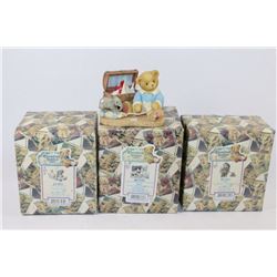 FLAT OF 4 CHERISHED TEDDY'S