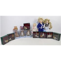 FLAT OF NEW DOLLS FROM THE GIFTSHOP