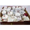 Image 1 : TRAY OF ANNIVERSERY CUPS/SAUCERS/PITCHER & MORE