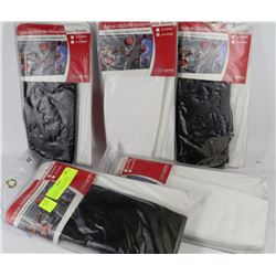 LOT OF 5 UNISEX ATHLETIC MEDICAL GRADE COMPRESSION SOCKS XS