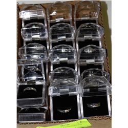 FLAT WITH 15 FASHION RINGS