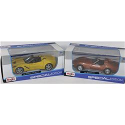 FLAT OF MAISTO SPECIAL EDITION 2014 CORVETTE