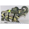 Image 1 : LARGE CERAMIC ELEPHANT - 17"W X 11"H