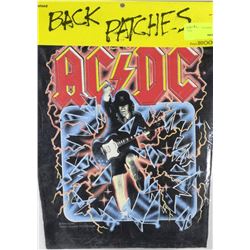 VINTAGE BACKPATCH "AC/DC"