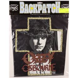 VINTAGE BACKPATCH "OZZY OSBOURNE"