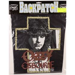VINTAGE BACKPATCH "OZZY OSBOURNE"