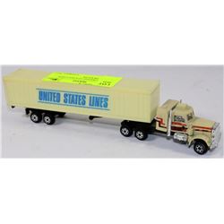 VINTAGE UNITED STATES LINES TRACTOR TRAILER