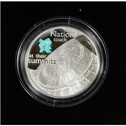 2009 STERLING SILVER LONDON OLYMPICS BIG BEN CLOCK