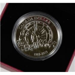 2013 FINE SILVER ARCTIC EXPEDITION CANADA $1