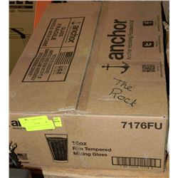 CASE OF 2 DOZEN NEW 16-OZ BEER GLASSES