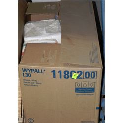 PARTIAL CASE OF WYPALL WIPERS