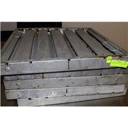 5 CANOPY GREASE FILTERS 20"X20"