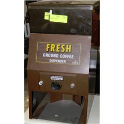 FRESH GROUND COFFEE DISPENSER