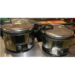 2 RICE COOKERS