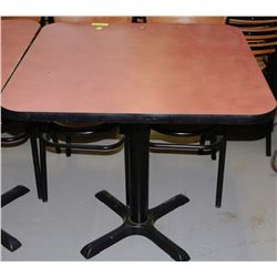 31" X 31" DINING TABLE