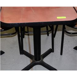 23.5" X 29.5" DINING TABLE