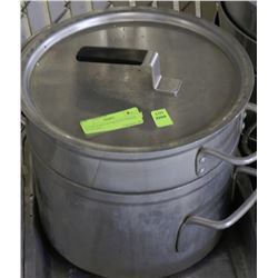 LOT OF 4-8QT DOUBLE POT BOILER WITH LIDS