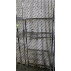 UTILITY RACK - 18" X 29.5" X 66"
