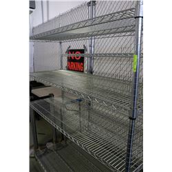 UTILITY RACK - 21" X 51.5" X 74.5"