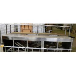 QUEST ALL STAINLESS STEEL PREP TABLE