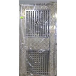 STAINLESS STEEL DOOR & FRAME  39"X81"ON CHOICE
