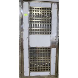 STAINLESS STEEL DOOR & FRAME  39"X81"ON CHOICE