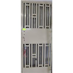 STAINLESS STEEL DOOR & FRAME 35.5"X79.5"