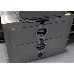 2 DRAWER WARMING DRAWER