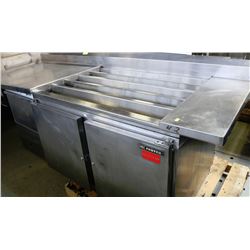 FOSTER 2 DOOR COOLER/TABLE COMBO