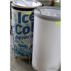 ELECTRIC ROUND UPRIGHT PORTABLE COOLERS X2