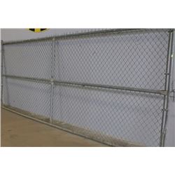15FT ALUMINUM CHAIN LINK GATE