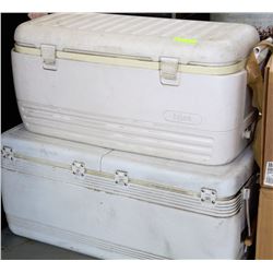TWO IGLOO COOLERS