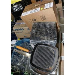 PALLET OF RESTAURANT INCLUDING DISHES, CONDIMENT