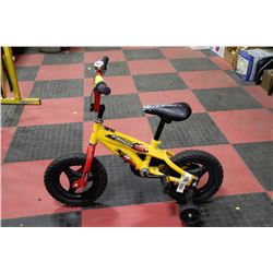 DISNEY PIXAR  CARS CHILDS BMX STYLE BIKE
