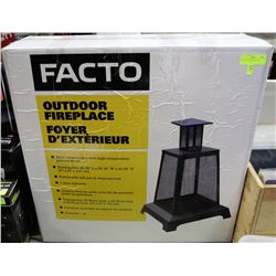 FACTO OUTDOOR FIREPLACE