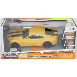 RADIO CONTROLLED YELLOW 2006 CAMARO CONCEPT CAR