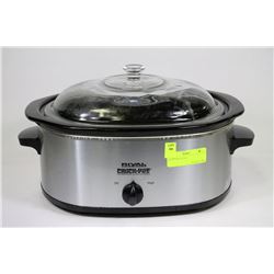 RIVAL CROCK POT STONEWARE SLOW COOKER