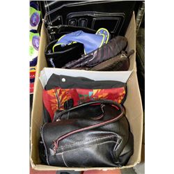 LARGE BOX OF PURSES