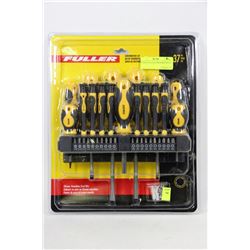 37 PIECE FULLER SCREWDRIVER SET
