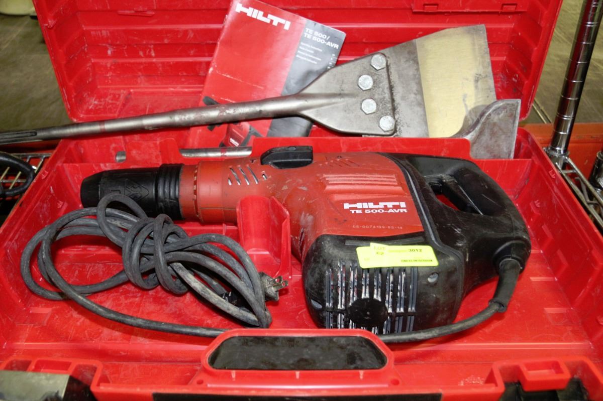 HILTI TE 500AVR HAMMER DRILL
