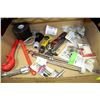 Image 1 : LARGE BOX W/NEW PLUMBING SUPPLIES &