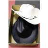 Image 1 : BOX W/ NEW LAMMLES COWBOY HAT &