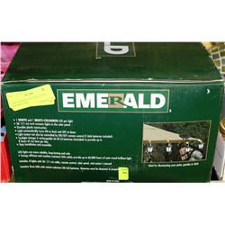 NEW EMERALD LANTERN STYLE SOLAR LIGHTS